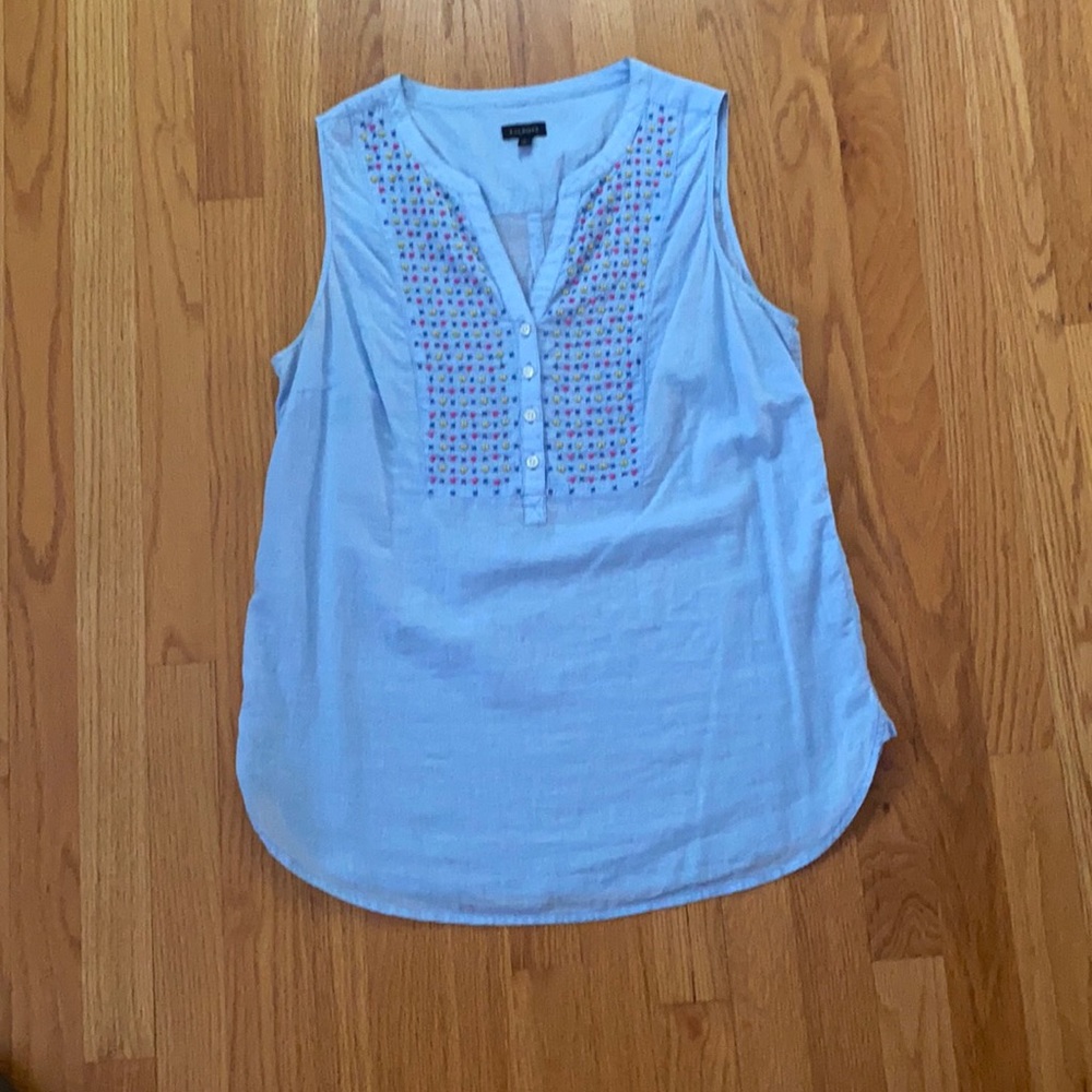 Beaded tank top